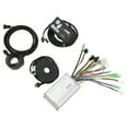 thumbnail image 4 of Electric Bike Conversion Kit, Electric Bike Controller Display 36V 48V  For 350W Bicycle Motor, 4 of 8