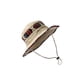 thumbnail image 5 of Sombrero de pesca Minnieouse poliéster estilo japonés unisex Caqui claro 2piezas, 5 of 6