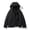 Black, variant on Hood Mens Big and Tall Jackets Plain Black Waterproof Rain Jacket Unisex Lightweight Windproof Zip Up Men's Coat