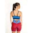 thumbnail image 4 of DC Comics Womens Sports Bra and Biker Shorts 2 Piece Set Supergirl, 4 of 5