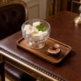 thumbnail image 5 of Wooden Tea Set Tray And Serving Platter, Rustic Cake And Snack Tray for Coffee Table And Dining, Handcrafted Wood Tray for Home Decor And Entertaining Harlik, 5 of 8