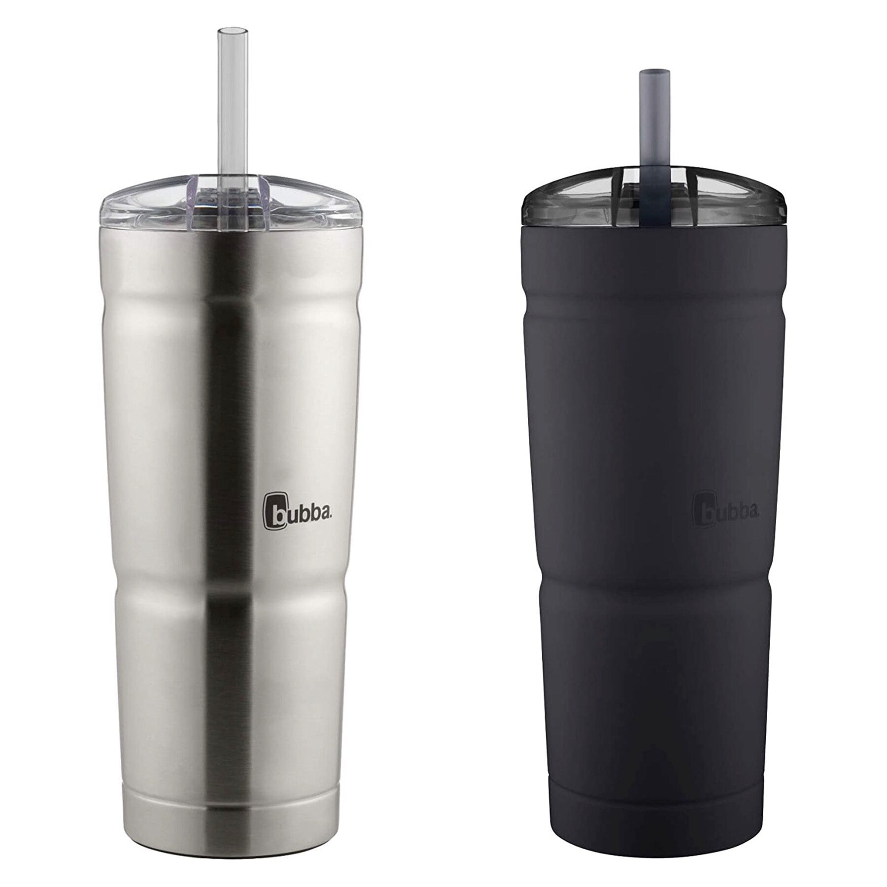 Bubba Envy S VacuumInsulated Tumblers, 24oz, Black and Stainless Steel
