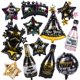 thumbnail image 4 of Juego de globos de feliz año nuevo, botella de vino con forma de estrella, globo redondo de aluminio 2023, decoración para fiesta de Navidad, regalo para niños, baby shower, globo, 4 of 5