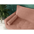thumbnail image 4 of Koby Home Sectional Loveseat Couch Sofa Mid-Century 58" Sofas Couches for Living Room Rose Pink, 4 of 9