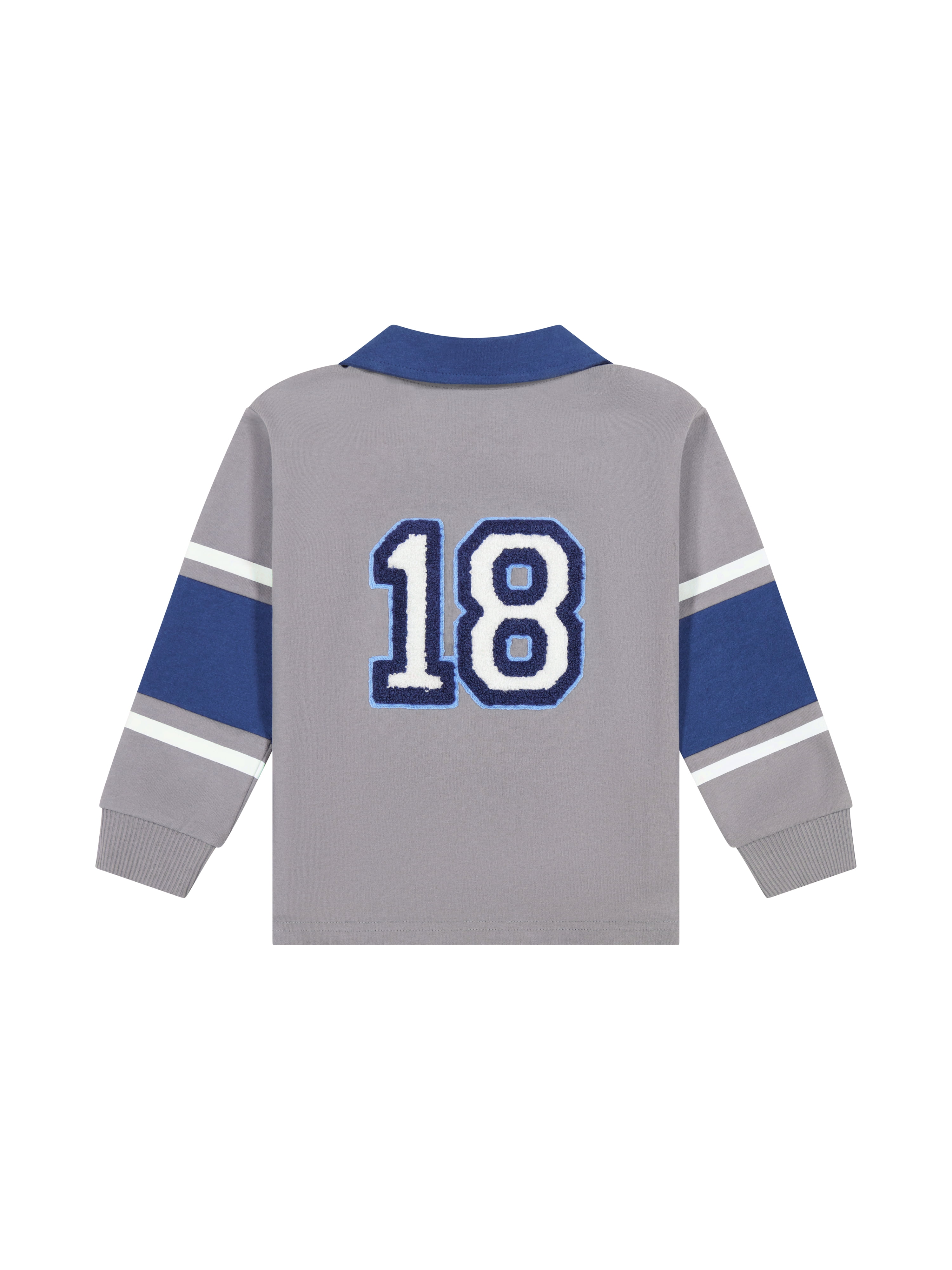 Toddler Boy Bluey Long Sleeve Polo Shirt, Sizes 12 Months - 5T