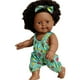 thumbnail image 1 of Muñeca Bebé Que Puede con Atuendos Jugar Muñeca Africana Verde Sunnimix Muñeca Niña Negra, 1 of 8