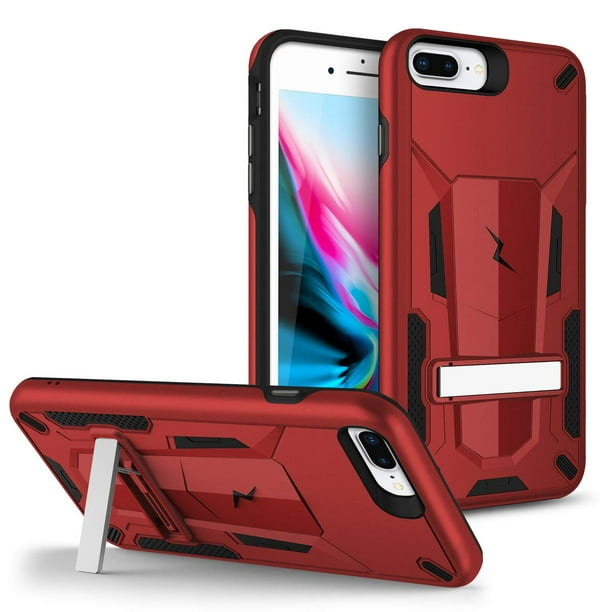 Kaleidio Case For Apple iPhone 8 Plus, iPhone 7 Plus [Mech Armor
