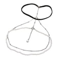 thumbnail image 4 of Joyería de Cadena de Muslo Sunnimix Cadena de muslo Brillante Pierna Cadena de Cuerpo, 4 of 8