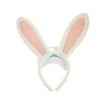 thumbnail image 2 of Way to Celebrate Easter Plush Ivory and Pink Bunny Ear Headband, 1 Piece, 2 of 4
