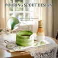 thumbnail image 3 of Eurhowing 7-Piece Matcha Whisk Set, Japanese Matcha Tea Set with Bamboo Whisk, Ceramic Bowl, Scoop & Sifter, Complete Ceremony Kit, Gift, Green, 3 of 7