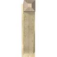 thumbnail image 2 of Ekena Millwork 8"W x 32"D x 32"H Traditional Rough Sawn Craftsman Outlooker, Douglas Fir, 2 of 4