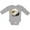 AC-Heather Grey, variant on Inktastic Bald Eagle Boys or Girls Long Sleeve Baby Bodysuit