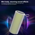 thumbnail image 4 of QTOCIO Bluetooth Speaker, High Appearance New Wireless Bluetooth Speaker With 5 Colorful Light Modes, High Volume, High Sound Quality, Portable Sound, Easy To Carry, 4 of 5