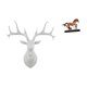 thumbnail image 1 of Estatua de cabeza de ciervo,Decoración de pared con cabeza de ciervo,animales,adorno para el hogar,Figura de caballo,Escultura de caballo en miniatura coleccionable,Estatua de animal de adorno, 1 of 8