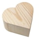 thumbnail image 1 of Caja de madera en forma de corazón, caja de almacenamiento de madera sin terminar, caja de madera natural en blanco, 1 of 6