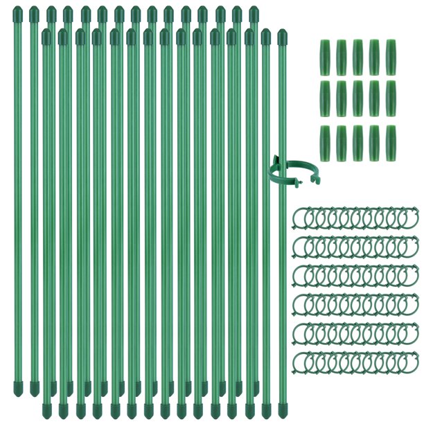 Apuestas Soporte Vegetal 30 Piezas Apoyo Plantas Ajustable para Interior