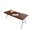 Coffee, variant on Waterproof Leather Tablecloth Rectangle,Stretch Fitted Tablecloth For Dining Tablecloth,All-Inclusive Table Cover For Party Indoor Outdoor-Black-244x75cm(96x30in)