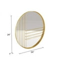 thumbnail image 4 of Aspire Home Accents 7128 Damis Modern Wall Mirror, Gold, 4 of 7
