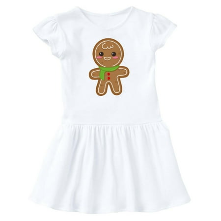 

Inktastic Gingerbread Christmas Gift Baby Girl Dress