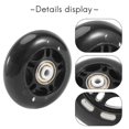thumbnail image 5 of Pack Inline Skate Wheels Beginner's Replacement Wheel with Bearings Wheels 70mm, 5 of 5