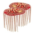thumbnail image 1 of WHAMVOX 2Ud Hombreras Rojas Con Rhinestones Y Para De Trajes Y Chaquetas, 1 of 6