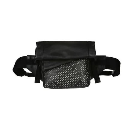 Bottega Veneta Men's Perforated Belt Bag in Black