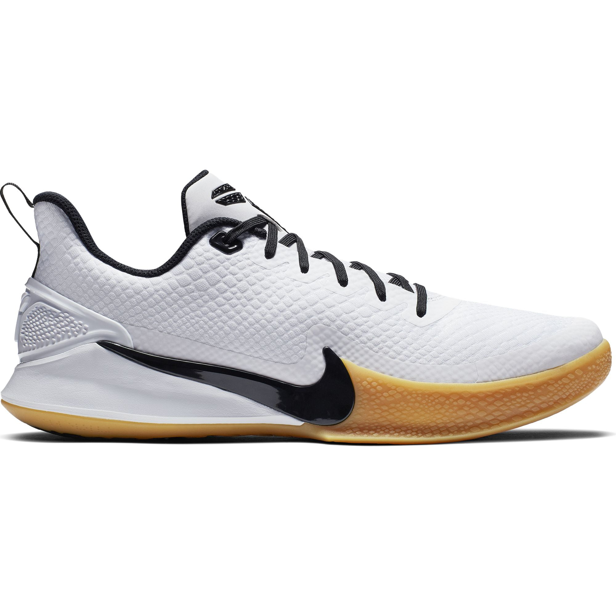 Men's Nike Kobe Mamba Rage Basketball Shoe White/Black/Gum Light Brown