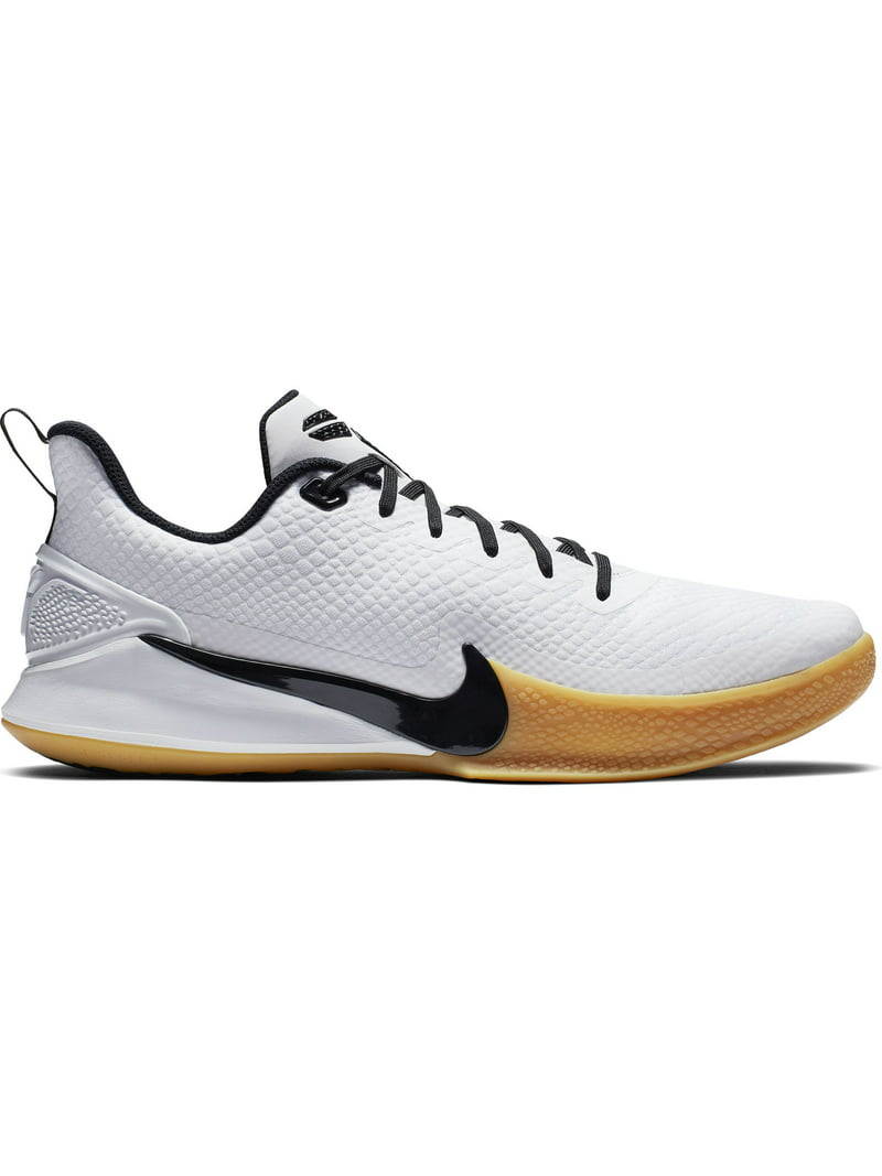 Men's Nike Kobe Mamba Rage Basketball Shoe White/Black/Gum Light Brown Walmart.com