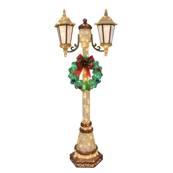 CC Christmas Decor Lighted Lamp Post Christmas Outdoor Yard Decoration - 72"