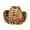 Gold, variant on MUXiin Cowboy Hats for Kids Children's Animal Print Casual Style Denim Cap Suitable for Ages 5 10 for Stage Performances