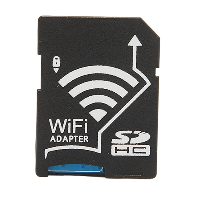 Adaptador de tarjeta SD WiFi adaptador WiFi de tarjeta TF a SD Adaptador inalámbrico para para tableta de teléfono IOS conecte hasta 3 dispositivos Plug and Play
