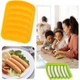 thumbnail image 4 of 2pc Sausage Baking Mold, DIY Hot Dog Steamer, Breakfast Sausage Making Mould, 4 of 5