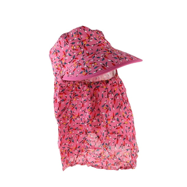 Sombrero para el sol, ala ancha, para pesca, para actividades al aire libre, senderismo, camping rosa rosa