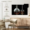 thumbnail image 4 of Elephant Stock Premium Scotch Wall Art - Horizontal Multi Panel Canvas - Living Room Wall Decor - Food And Drink Multi Panel - Black And Brown Decor - 57" x 36", 4 of 4