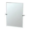 thumbnail image 2 of Gatco Bleu 31.5" Frameless Rectangle Mirror, Chrome, 2 of 2