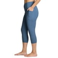 thumbnail image 5 of RBX Active Women's Plus Size Squat Proof Capri Legging With Pockets, 5 of 6