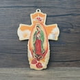 thumbnail image 5 of WE 12 PCS Our Lady of Guadalupe Wall Cross in Decorated Organza bag/Baptism favor/Christening Favor/First Communion Favor, 5 of 8