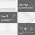 thumbnail image 3 of Weiweiguan 2pcs Acrylic Desktop Card Supports Simple Transparent Card Holding Stands, 3 of 6