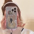 thumbnail image 2 of Funda para iPhone 13 Pro Max, funda protectora con espejo para niñas y mujeres, retoque de maquillaje, cámara trasera, selfies JAMW  Sencillez, 2 of 5