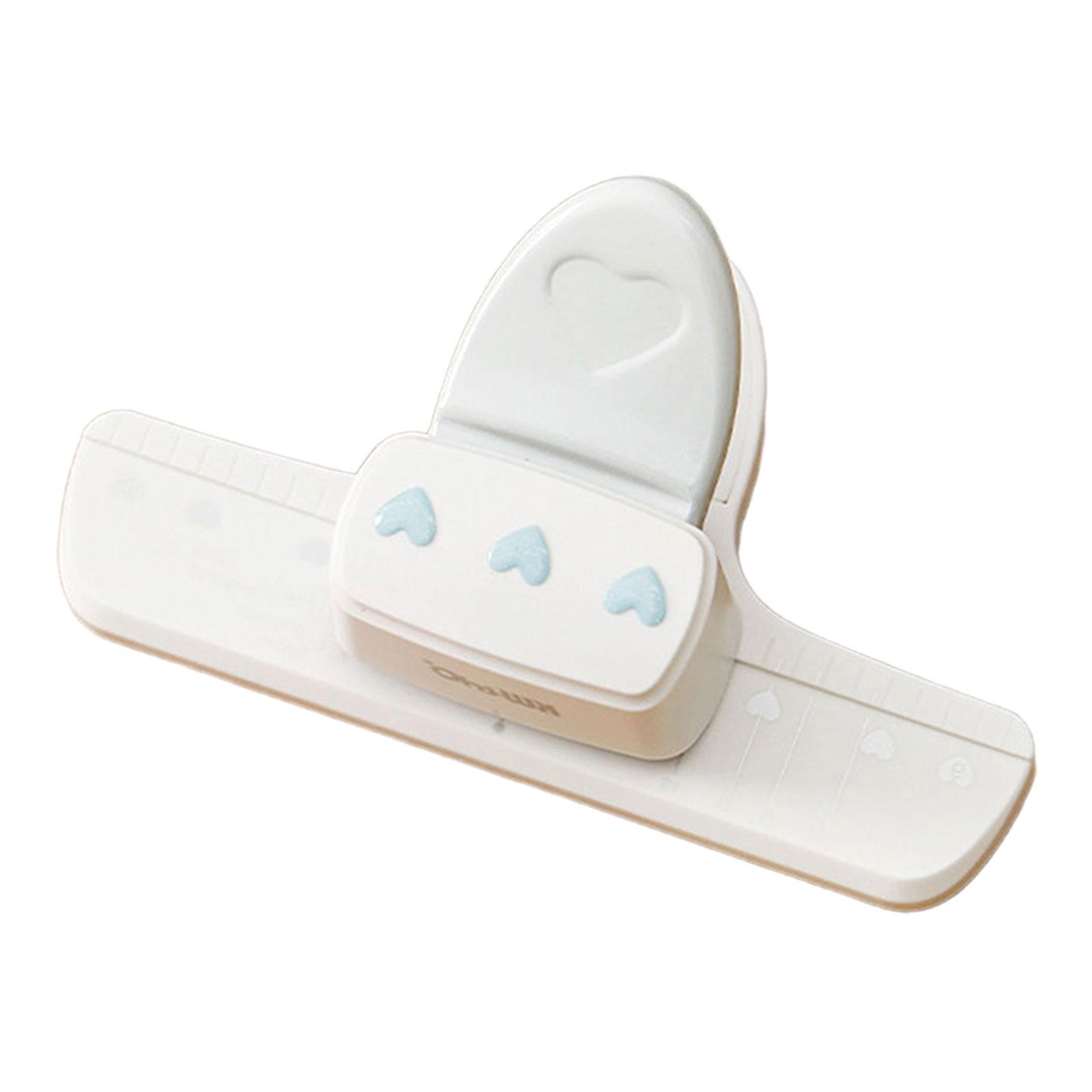 FVDPWYE Creative Border Punch DIY Hole Puncher Embosser for Greeting Cards Cardboard White