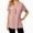 Pink, variant on Olyvenn Stylish Womens Cold Shoulder Tops Trendy Party Blouses Loose Fit Plus Size Shirts Sparkly Tunic Summer Night Out Tees Wine M