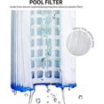 thumbnail image 3 of 4 Pack Cartouche de Filtre pour Piscine Bestway, Filtre de Piscine Gonflable Réutilisable Type I, Cartouches de Filtre de Remplacement pour Nettoyage de Piscine, 3 of 5