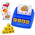 thumbnail image 1 of Juego de letras a juego, ortografía de palabras y aumenta la memoria, juguete educativo de aprendizaje temprano para niños de preescolar y jardín de infantes mayores de 3 a 8 años, 1 of 5