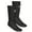 Black, variant on CHAMPRO Sock-Style Shin Guard, Medium/Large, Black