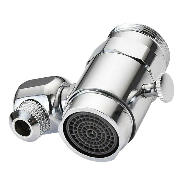 Grifo de contra salpicaduras, rociador de grifo de repuesto, 2 modos de salida de agua, boquilla ajustable giratoria para lavabo, grifo,