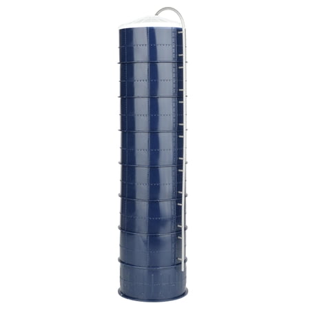 Standi Toys 1/64 Plastic Blue Silo with Blower Pipe & White Top 20x80ft Replica ST304