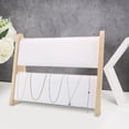 thumbnail image 3 of Almencla 2 Pcs Présentoir à Colliers Bijoux Chevalet Commode de Table Beige et Blanc, 3 of 3