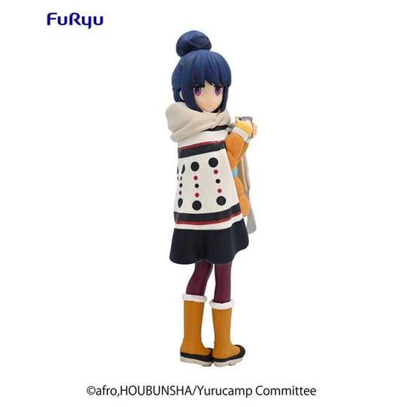 Laid-Back Camp Rin Shima Spéciale Figurine 6 Pouces [Furyu]