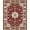 Red, Pattern 19, variant on ODIKA 8'x10' Washable Area Rug Red Vintage Oriental Burgundy Floral Intricate Medallion with Scrolls for Dining Room, Large Office, Lounge, Non-Slip Chair-Friendly Mat