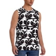 thumbnail image 2 of Fotbe Panda Men's Camiseta sin Mangas Estampada para Hombres, Playera Casual para Gimnasio, Entrenamiento, Playa-XX-Large, 2 of 7